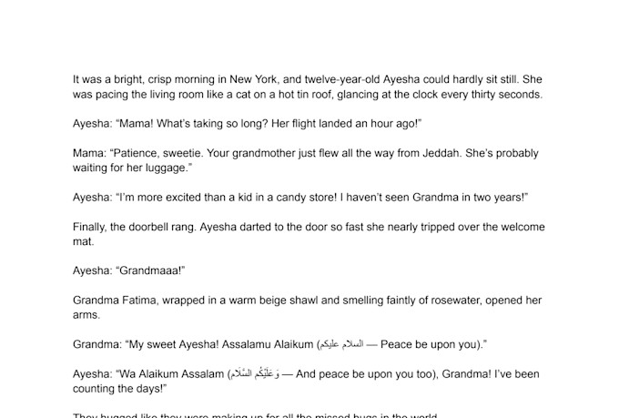 write a childrens story on prophet muhammad, kids ramadan story on islam